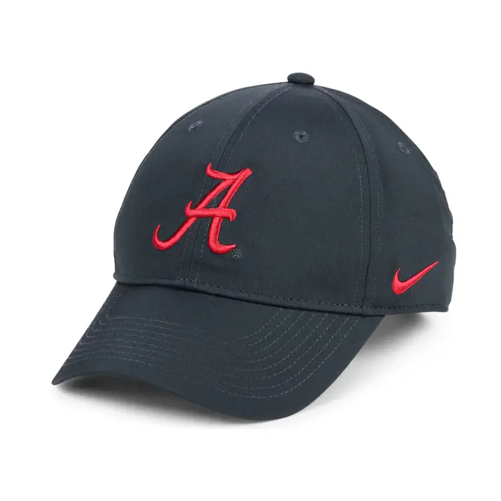 Alabama Crimson Tide NCAA NK DF L91 Adj ANTHRACITE