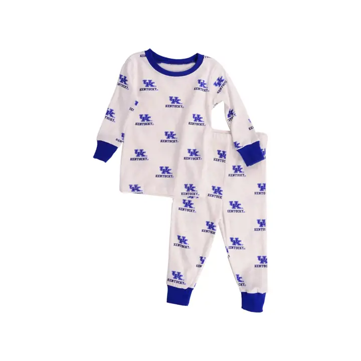 Ensemble de pyjama pour bébé Kentucky Wildcats NCAA imprimé allover 18 mois BLC/b