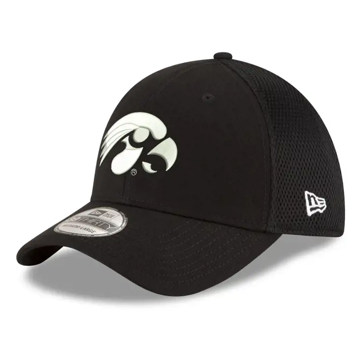 Iowa Hawkeyes NCAA /Wht Neo Noir