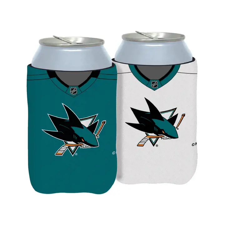 Gourde Coozie des Sharks de San Jose - 2 faces