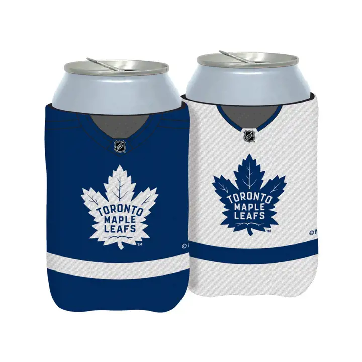 Coozie du maillot des Maple Leafs de Toronto - Recto-verso
