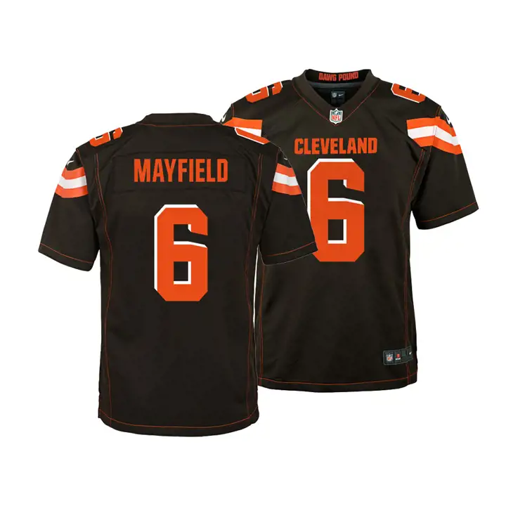 BROWNS NFL Maillot de match Enfant Baker Mayfield brn