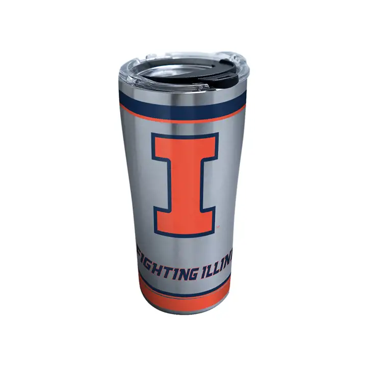 Illinois 20oz NCAA Tradition Acier Inoxydable ARGT