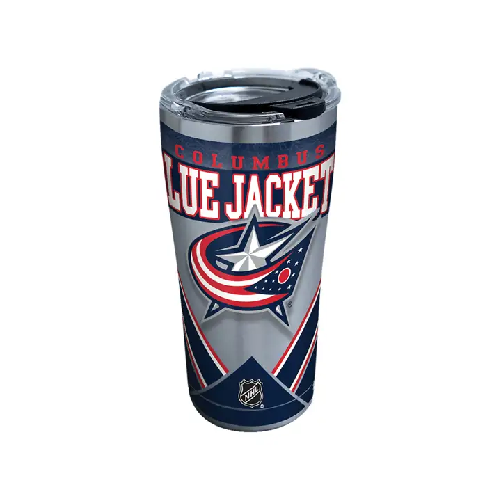 BLUE JACKET 20oz NHL Glace Acier Inoxydable argt