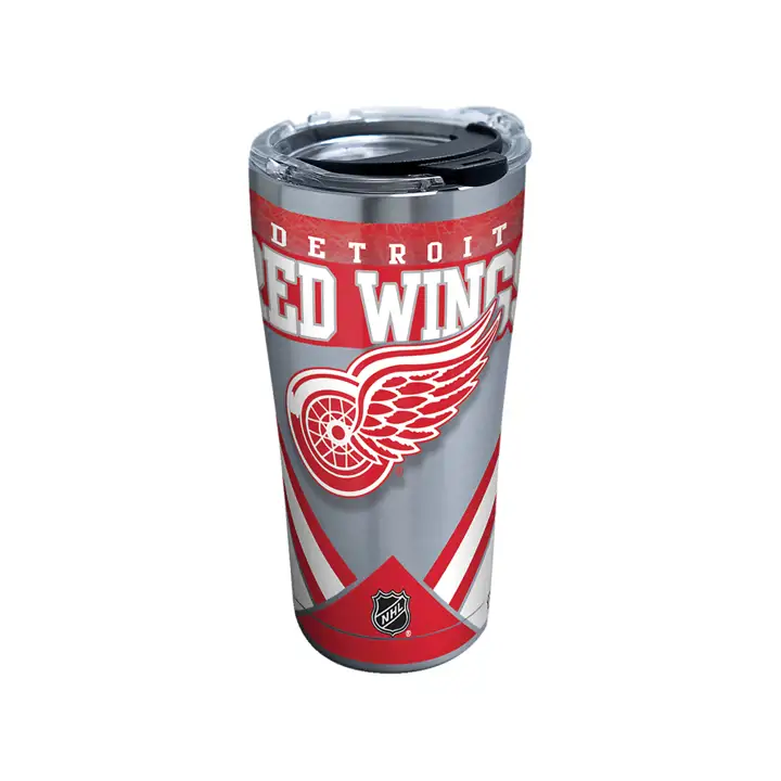 Gourde en acier inoxydable 20oz NHL des Red Wings, argent