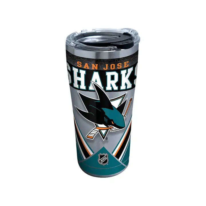 SHARKS 20oz NHL Ice Acier inoxydable argent