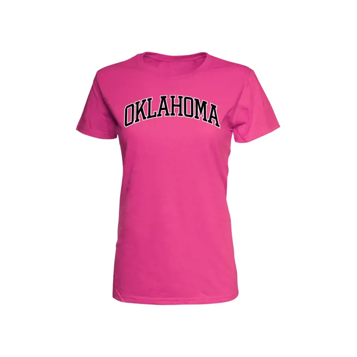 T-shirt rose Oklahoma Sooners 2F NCAA Arch pour femme