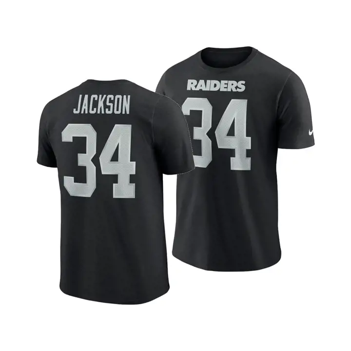 T-shirt NFL Pride LV Raiders Wordmark 3.0 Ancien joueur Bo
