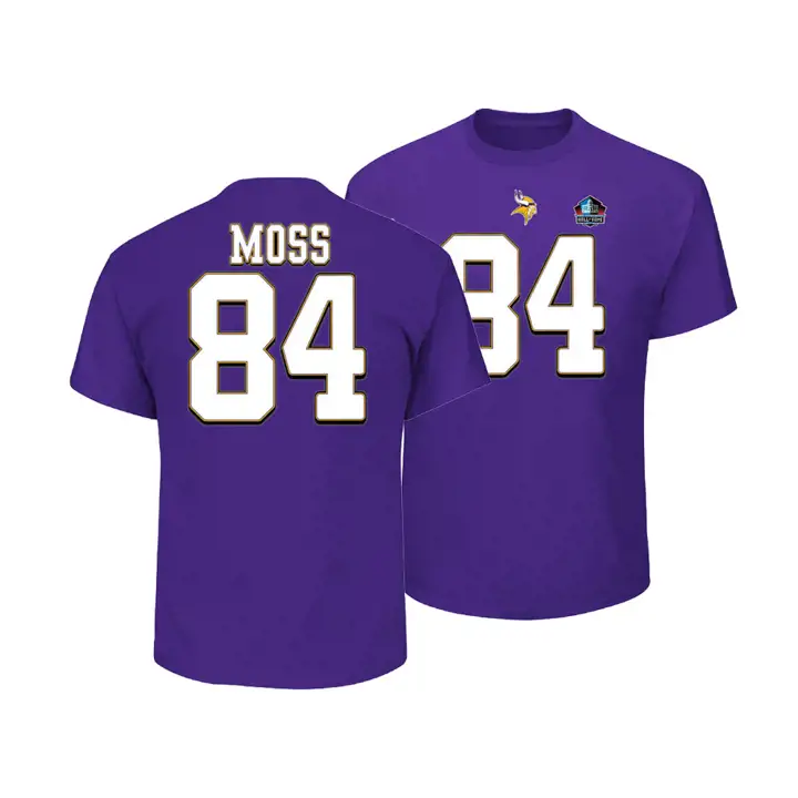 T-shirt à Triple Pic « Eligible Receiver HOF » Minnesota Vikings NFL