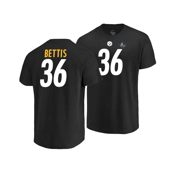 T-shirt Jero Triple Peak receveur éligible NFL HOF Pitt Steelers