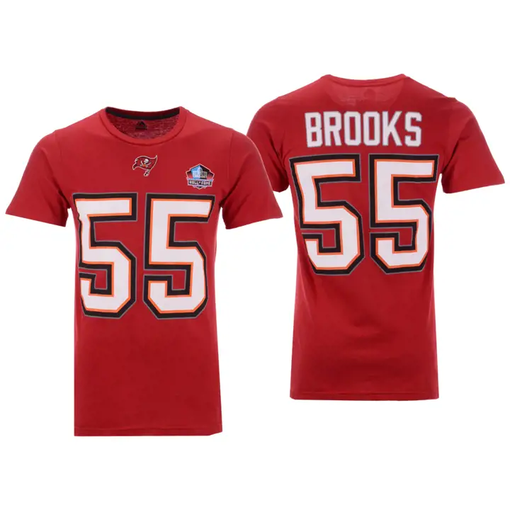 T-shirt Derr Triple Pic Récepteur Éligible NFL HOF TB Buccaneers