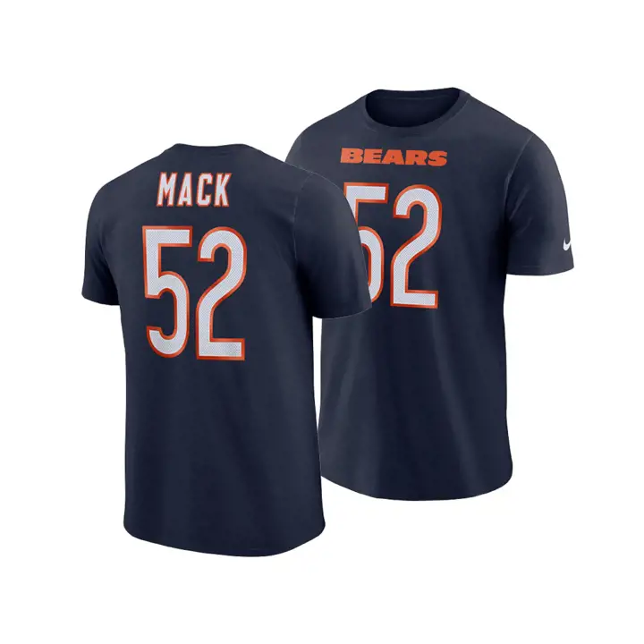 T-shirt NFL BEARS Khalil Mack – Collection Fierté (Mot-symbole) 3.0