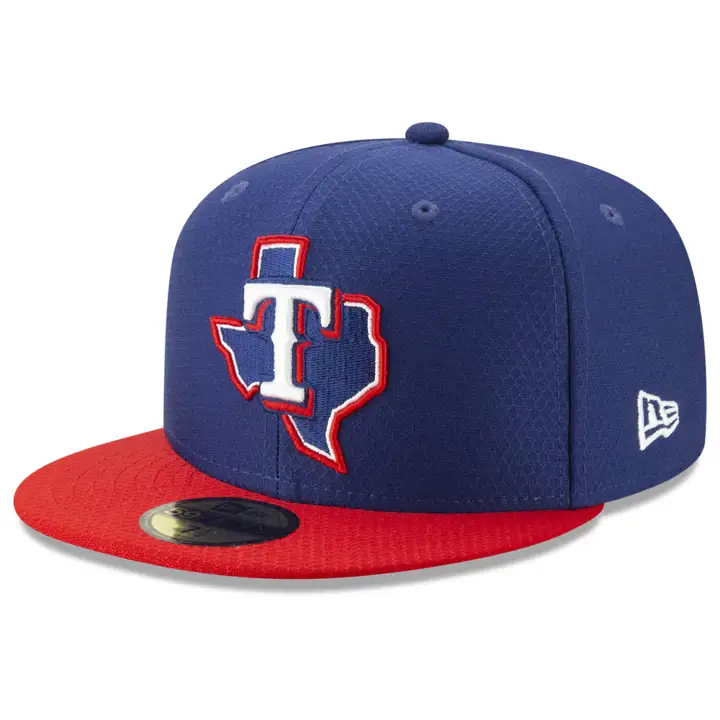 Texas Rangers 2019 MLB Entraînement au bâton 59FIFTY GAME rbl/re