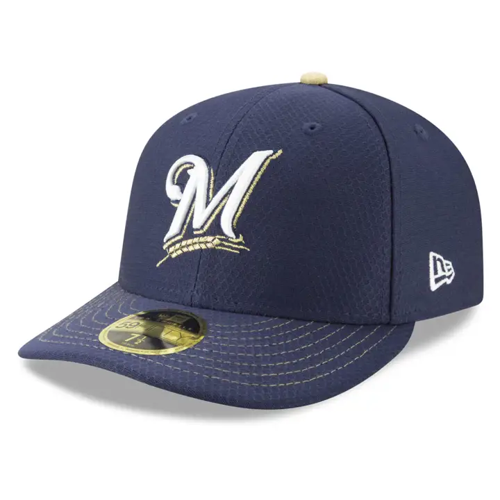 Milwaukee Brewers 2019 MLB Batting Practice 59FIFTY LP GAME