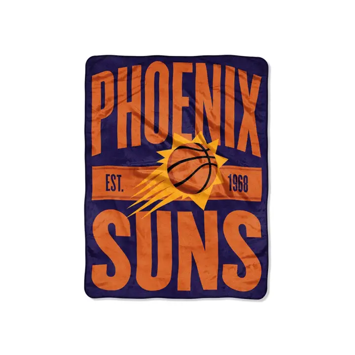 "Couverture Phoenix Suns Micro Raschel 46x60 po « Liquidation » VIO/org"