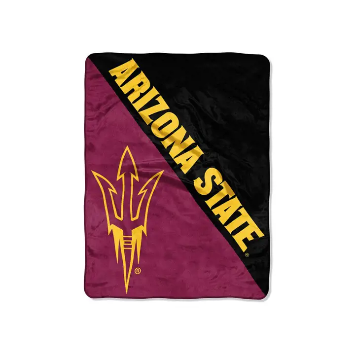 "Arizona State Sun Devils Micro Raschel 46x60 \"Halftone\" MAR"
