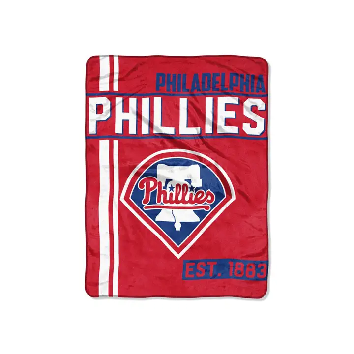 Philadelphia Phillies Micro Raschel 46x60 "Walk Off" ROUGE