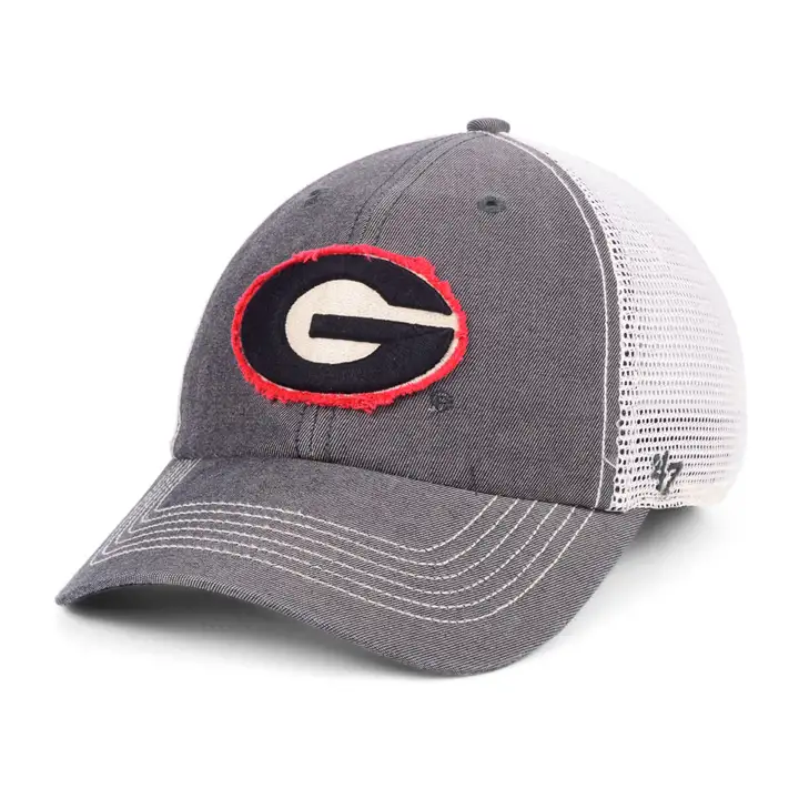 Georgia Bulldogs NCAA Northpoint Mesh Clean Up  gris/crème