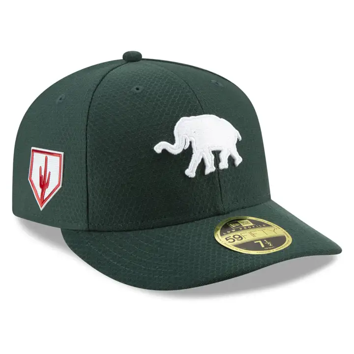Oakland Athletics 2019 MLB Entraînement de printemps 59FIFTY LP GAME