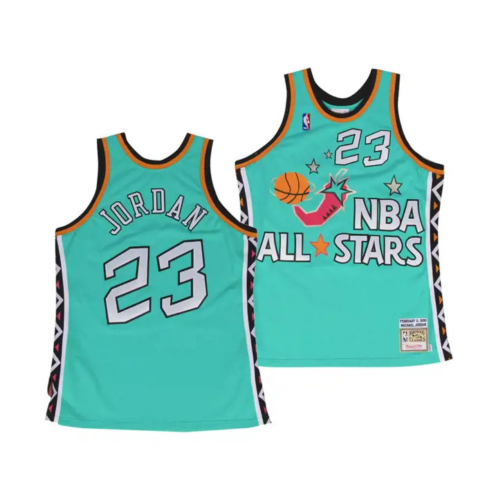Maillot Authentique All Star E NBA 1996 All Star Michael Jordan