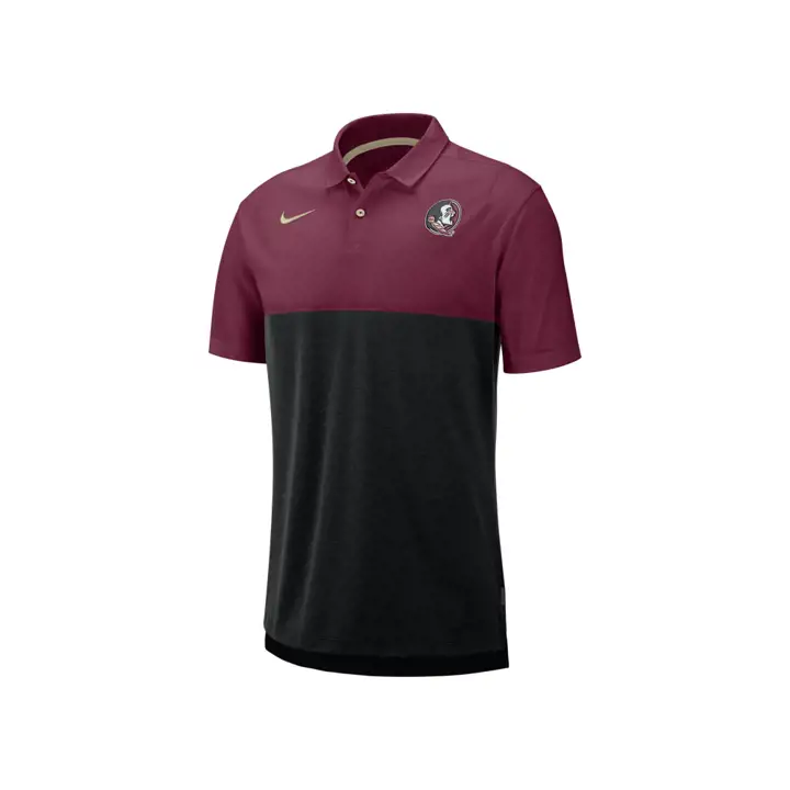 Polo Dri Fit Colorblock Breathe NCAA Seminoles de Florida State