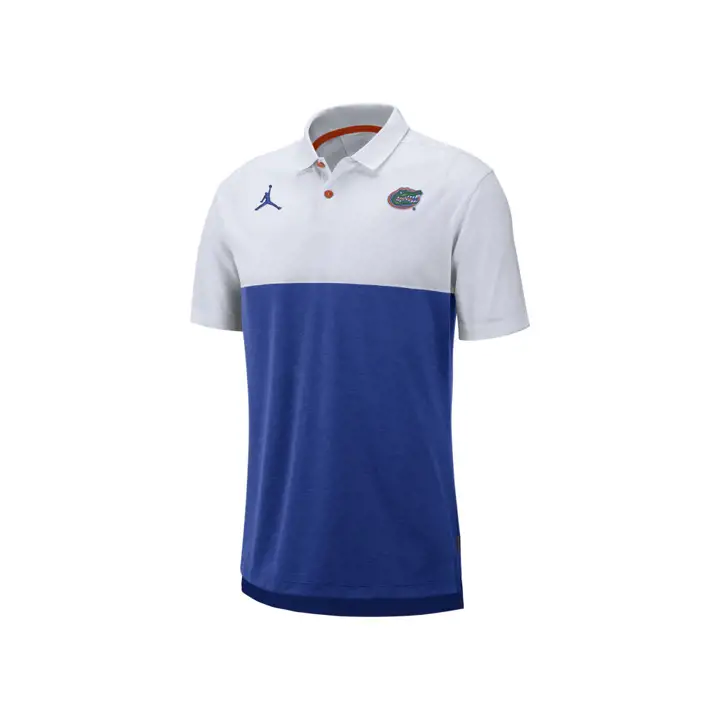 Polo respirant Colorblock Dri Fit NCAA Florida Gators 19 BLC/R