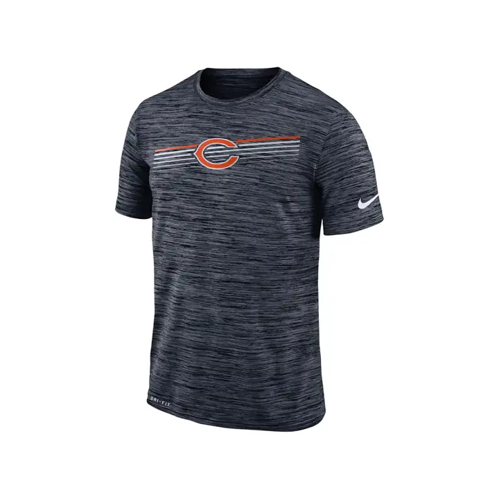 T-shirt Chicago Bears NFL Legend Velocity 19 marine