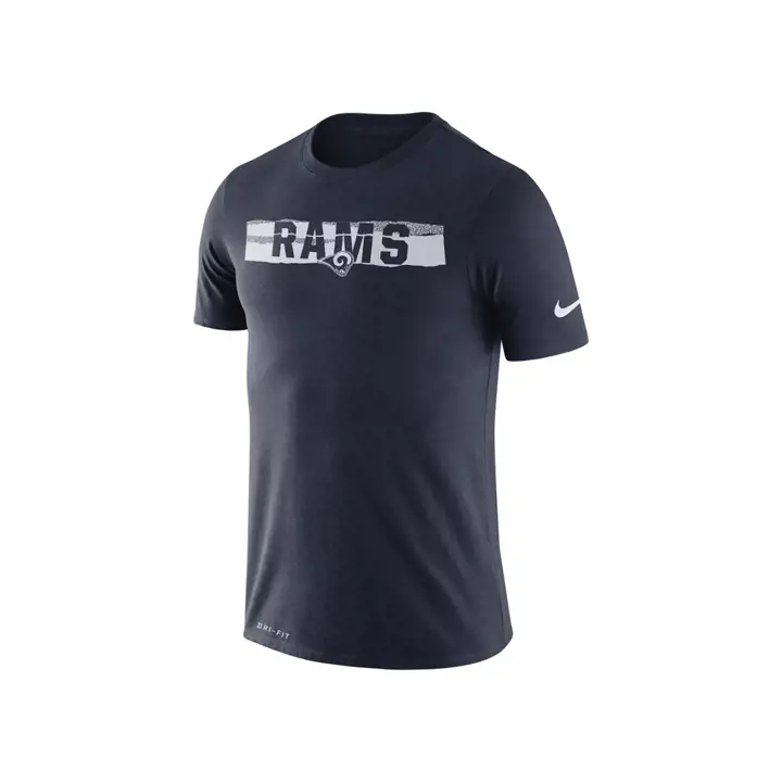 T-shirt Los Angeles Rams NFL Dri-Fit Mezzo Tear 19 bleu marine