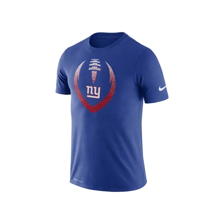 T-shirt Icône Moderne Dri-Fit Coton NFL New York Giants 19 Bl