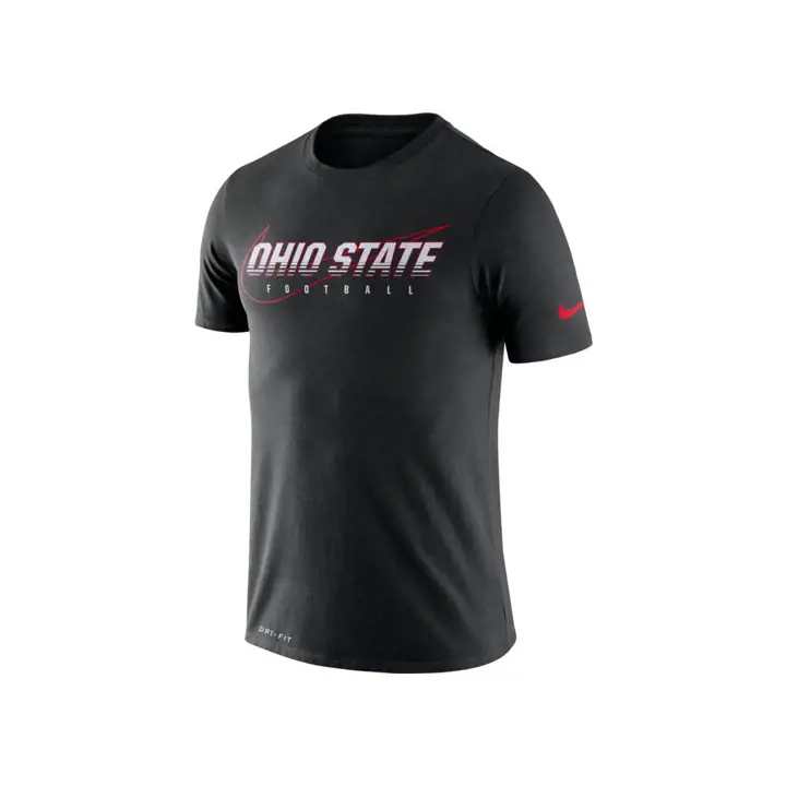T-shirt OHIO STATE BUCKEYES NCAA Équipement 19 BLK