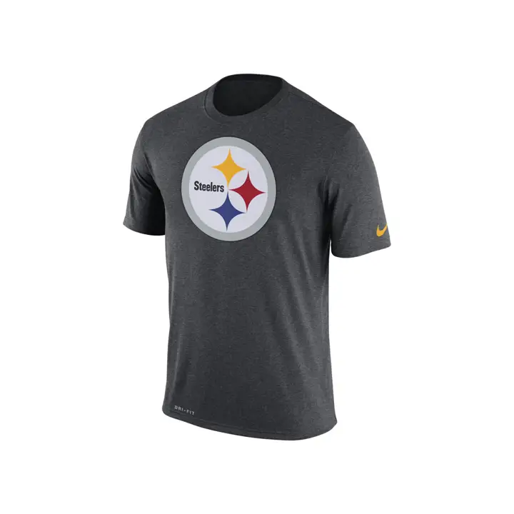 T-shirt logo légendaire STEELERS anthracite