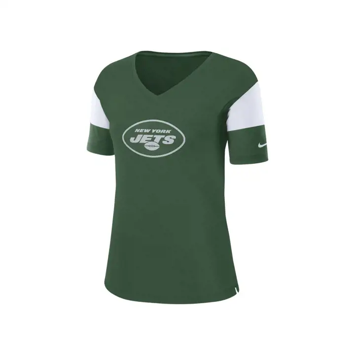 T-Shirt Tri-Fan NFL Femme New York Jets 19 vert/bla