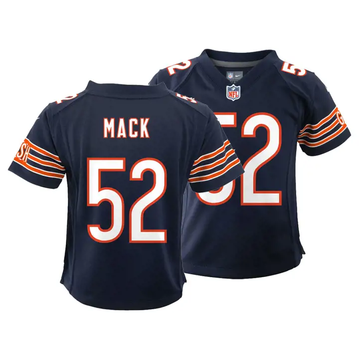 BEARS NFL Maillot de match enfant Khalil Mack  marine