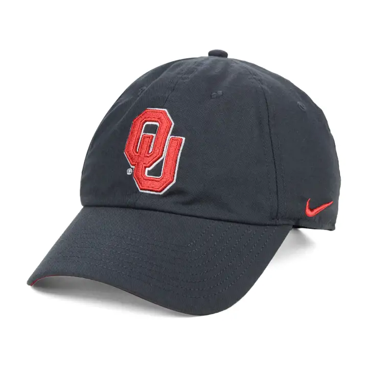 Oklahoma NCAA Core H86 Easy Adj Anthracite