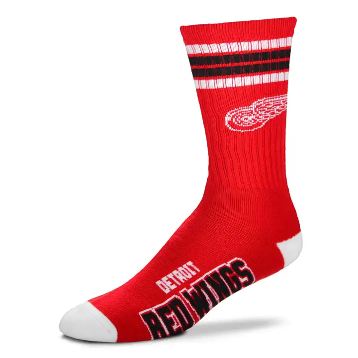 Red Wings 4 Stripe Deuce Crew rouge/blanc