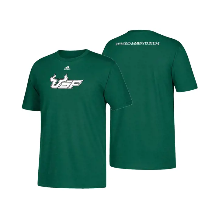 T-shirt à grand logo S Florida NCAA vert