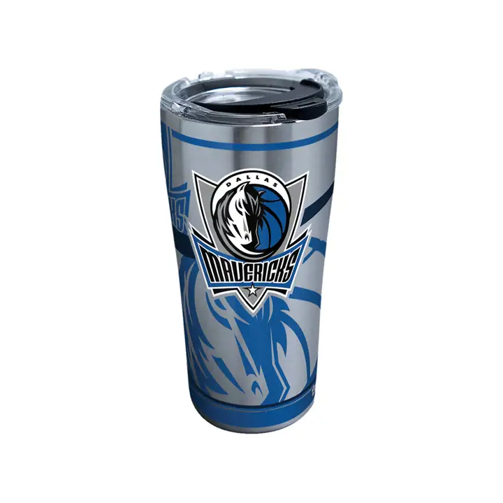 Dallas Mavericks 20 oz. NBA Peinture Acier Inoxydable SILV