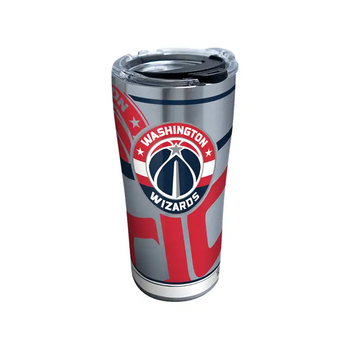 Washington Wizards 20oz. Bouteille NBA Paint en acier inoxydable ARGENT