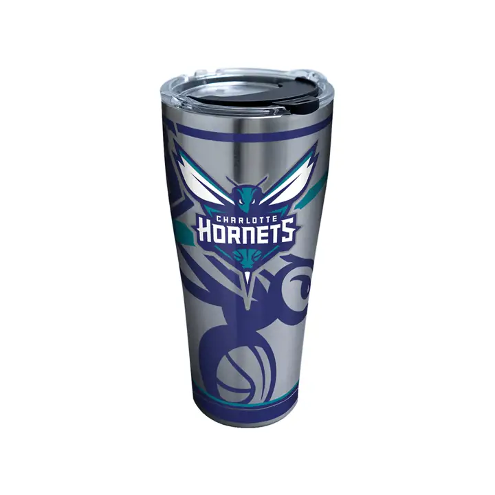 Charlotte Hornets 30oz. Peinture NBA Acier Inoxydable ARGT