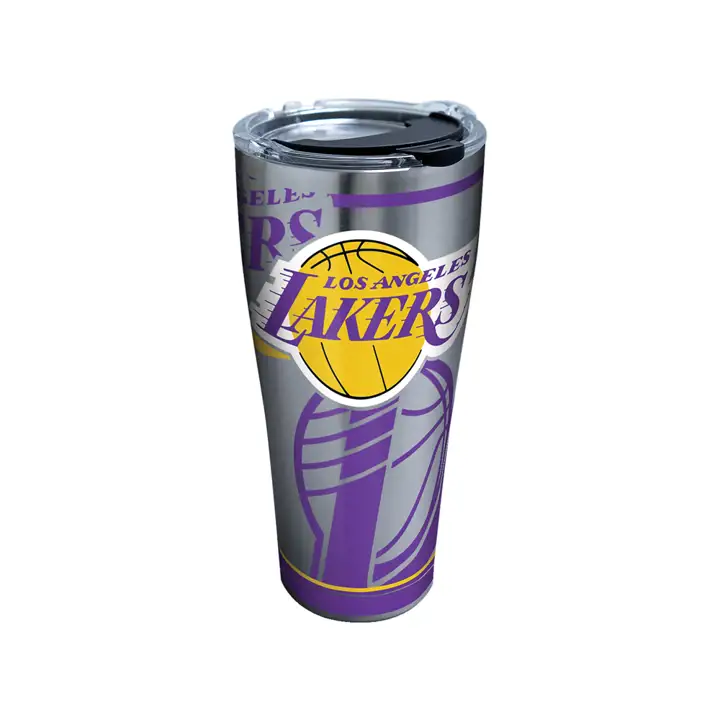 Los Angeles Lakers Gobelet 887 ml en acier inoxydable peint NBA SILV