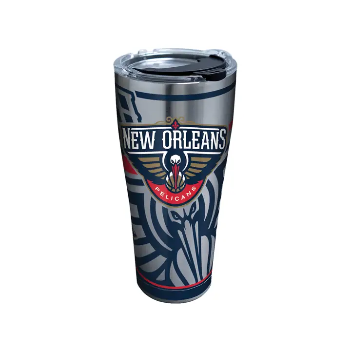 New Orleans Pelicans 30 oz. NBA Paint Acier Inoxydable SILV