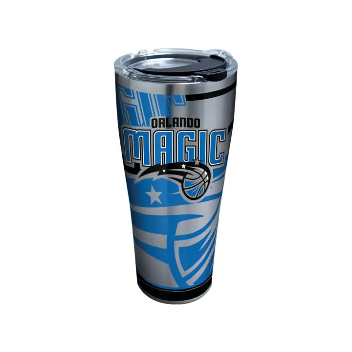 Gobelet en acier inoxydable Orlando Magic 30 oz. Peinture NBA SILV