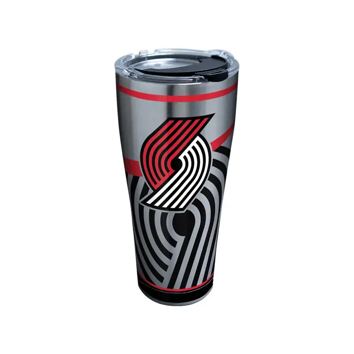 Portland Trail Blazers 30 oz. Peinture NBA Acier Inoxydable ARGT