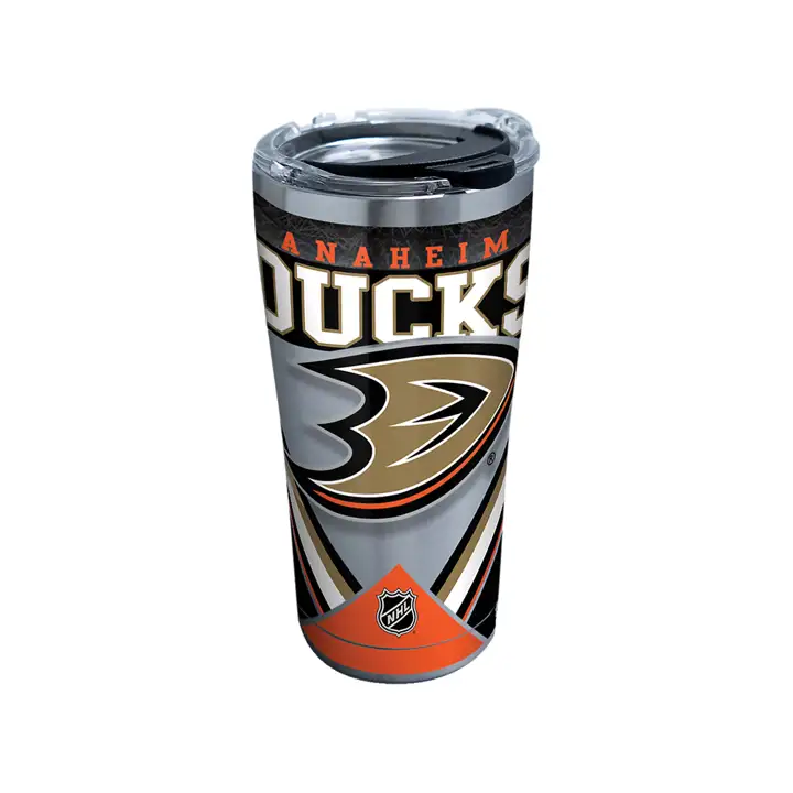 Bouteille isotherme Anaheim Ducks 20oz NHL en acier inoxydable ARGENT