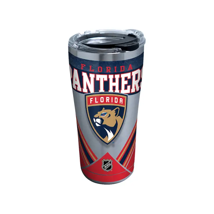 Gourde en acier inoxydable de 590 ml NHL Ice des Florida Panthers  SILV