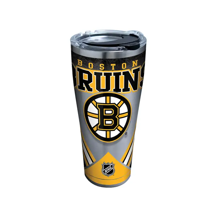 Boston Bruins Bouteille isotherme en acier inoxydable de 887 ml avec logo SILV