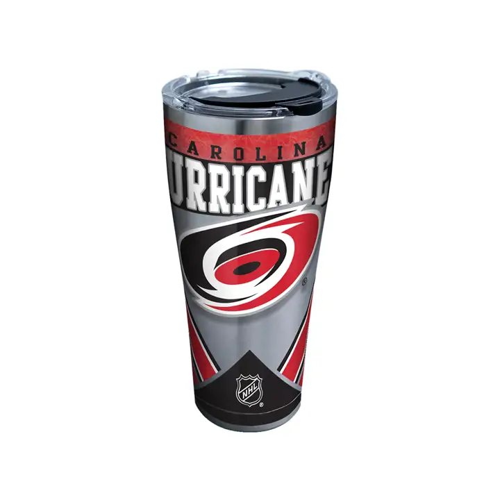 Carolina Hurricanes – Bouteille isotherme NHL Ice en acier inoxydable de 887 ml – Argent