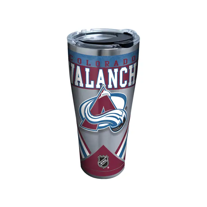 Gourde isolante en acier inoxydable Colorado Avalanche NHL de 887 ml SILV