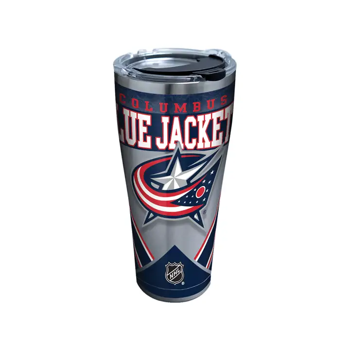 Columbus Blue Jackets 30oz NHL Ice Acier inoxydable ARGENT