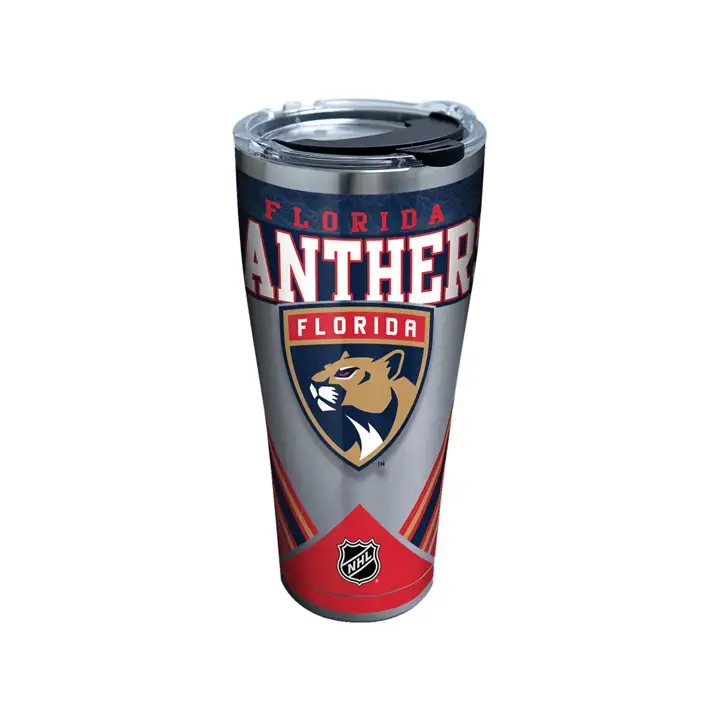 Gourde en acier inoxydable Florida Panthers 30oz LNH Ice ARGENT